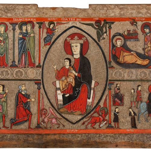 image for: Iohannes. Taller de la Ribagorça - Frontal d&#039;altar de Cardet - Segona meitat del segle XIII