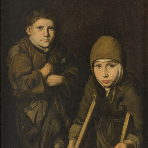 image for: Mestre de la tela jeans - Nens captaires - Entre 1680-1700