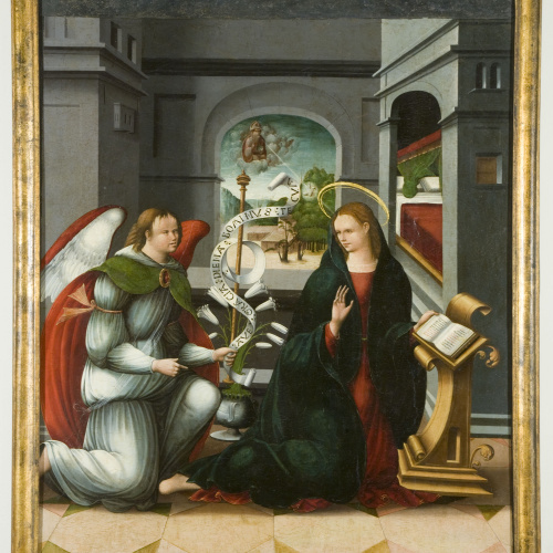 image for: Andrés de Melgar (Mestre de Támara) - Anunciació - 1530-1537