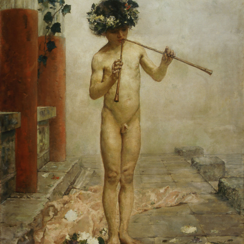 image for: Arcadi Mas i Fondevila - Nen pompeià - Roma, 1879