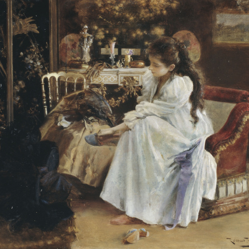 image for: Romà Ribera - De soirée - Barcelona, cap a 1894