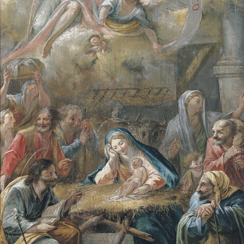 image for: Francesc Pla Duran dit El Vigatà - Naixement de Jesús i Adoració dels pastors - Cap a 1780