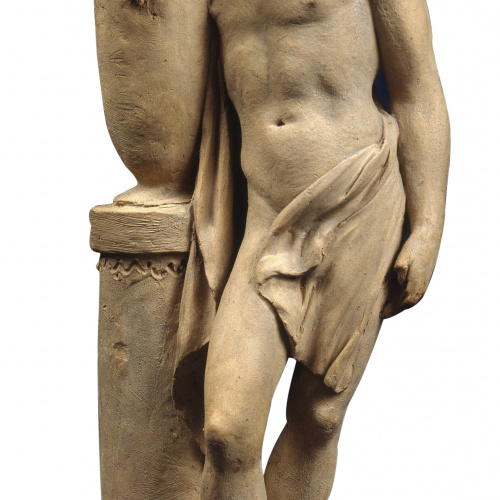 image for: Damià Campeny - Nu masculí recolzant-se en un gerro funerari - 1805-1815