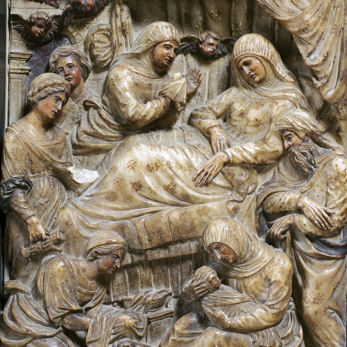 image for: Damià Forment - Naixement de la Mare de Déu - Entre 1520-1525