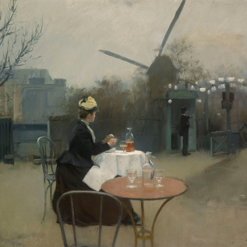 image for: Ramon Casas - Plein air - París, cap a 1890-1891