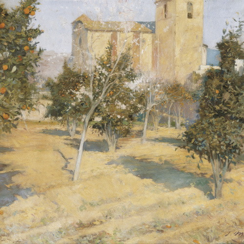 image for: Joaquim Mir - L&#039;hort del rector - 1896