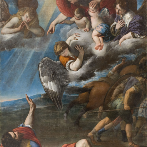 image for: Juan Bautista Maíno - La conversió de sant Pau - Cap a 1614
