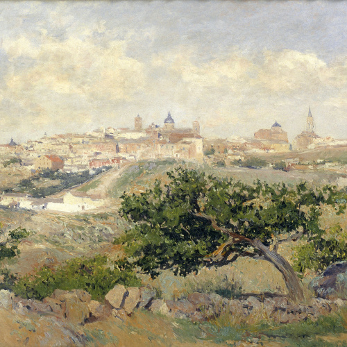 image for: Aureliano de Beruete - Vista de Toledo - Cap a 1907