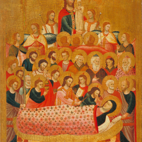 image for: Mestre de la Madonna Cini - Dormició de la Mare de Déu - Cap a 1330