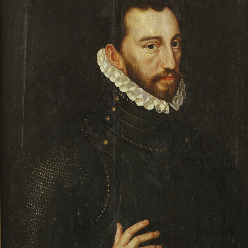 image for: Adriaen Thomasz Key - Retrat de Lluís, comte de Nassau - 1570-1574