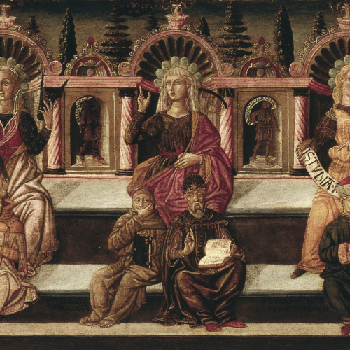 image for: Giovanni di Ser Giovanni (Lo Scheggia) - Les set Arts Liberals - Cap a 1460