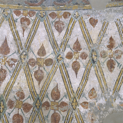 image for: Mestre de Sant Esteve d&#039;Andorra - Fornícula i fragment del mur nord de Sant Esteve d&#039;Andorra - Cap a 1200-1210 [1]