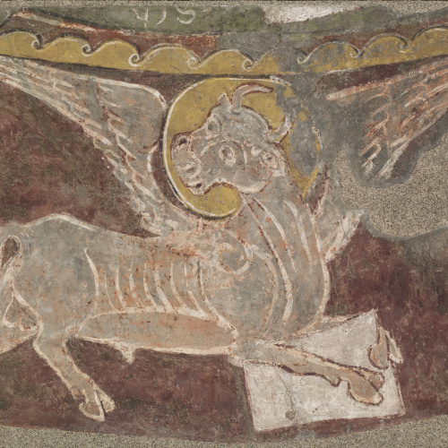 image for: Mestre de Sant Esteve d&#039;Andorra - Brau alat de Lluc de Sant Esteve d&#039;Andorra - Cap a 1200-1210