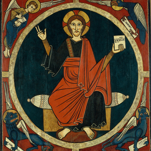 image for: Anònim. Catalunya. Taller de la Seu d&#039;Urgell del 1200 - Baldaquí de Tost - Cap a 1220