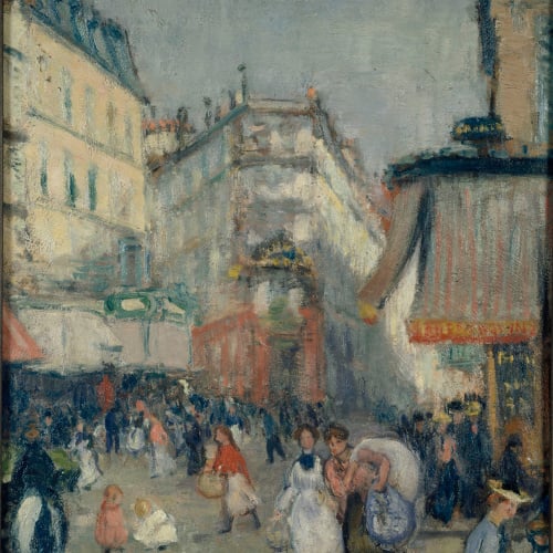 image for: Joaquim Sunyer - Carrer de París - París, 1902