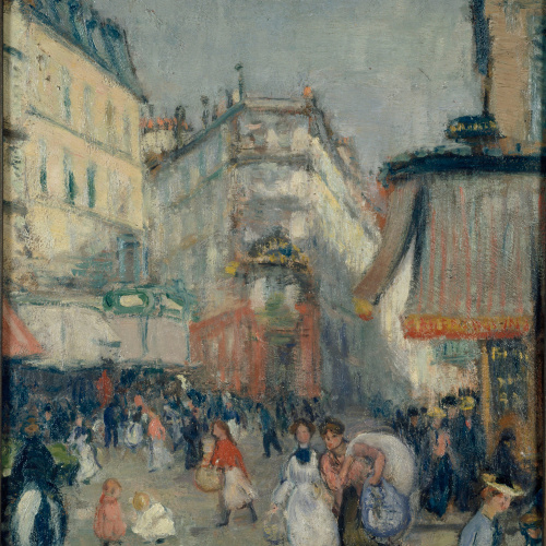 image for: Joaquim Sunyer - Carrer de París - París, 1902