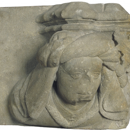 image for: Marc Safont - Mènsula amb cap d&#039;home - Cap a 1425