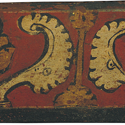 image for: Anònim. Catalunya - Tauleta d&#039;enteixinat amb motius vegetals - Finals del segle XIII
