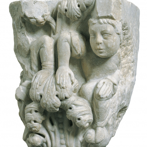 image for: Anònim - Capitell de l&#039;hospital de Sant Nicolau - Cap a 1200-1220