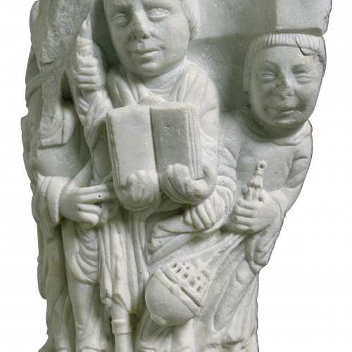 image for: Anònim - Capitell de l&#039;hospital de Sant Nicolau - Cap a 1200-1220