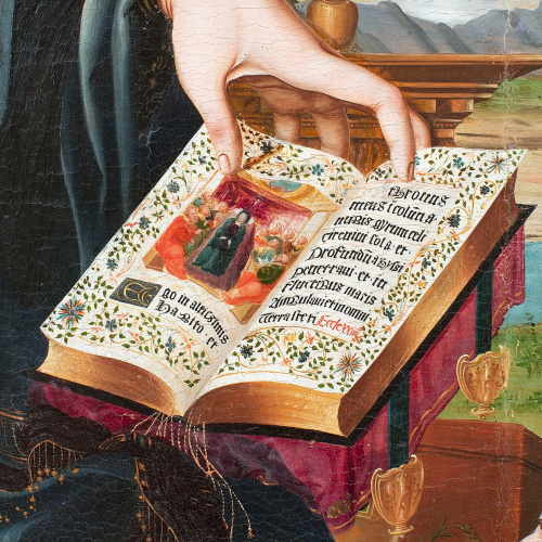 image for: Joan de Borgonya - Mare de Déu amb el Nen i sant Joanet - Entre 1515-1525 [1]