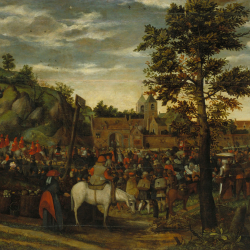 image for: Hans van Wechelen - Camí del Calvari - Cap a 1550