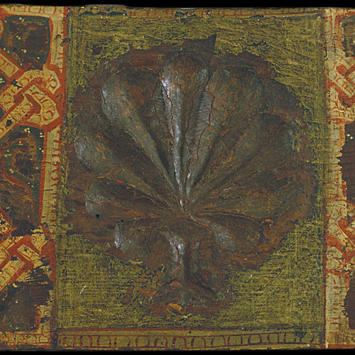 image for: Anònim. Catalunya - Taula d&#039;enteixinat amb palmeta i motius entrellaçats - Cap a 1300