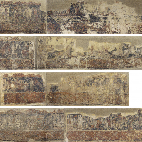image for: Anònim. Aragó - Pintures profanes de Sixena - Cap a 1200
