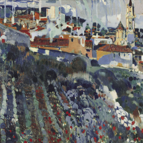 image for: Joaquim Mir - Poble escalonat - Cap a 1906-1909