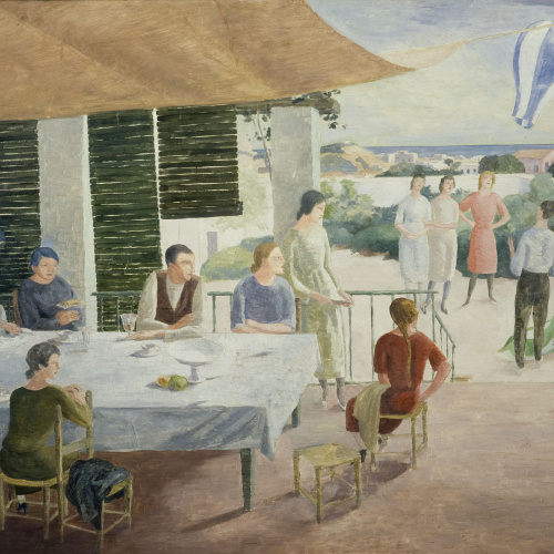 image for: Xavier Nogués - Tarda de diumenge - 1923