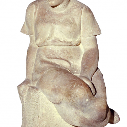image for: Manolo Hugué - Catalana asseguda - 1923