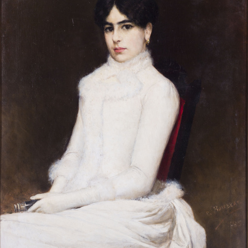 image for: Dionís Baixeras - Maria del Pilar Casanovas Fortuny, dona de l&#039;artista - 1885
