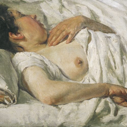 image for: Francesc Gimeno - Dona dormint - Barcelona, cap a 1899