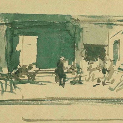 image for: Marià Fortuny - La vicaria - Roma 1868-1869. París 1870 [1]