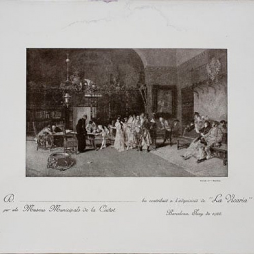 image for: Marià Fortuny - La vicaria - Roma 1868-1869. París 1870 [6]