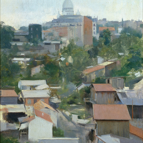 image for: Ramon Casas - Le Sacré Coeur, Montmartre - París, cap a 1900