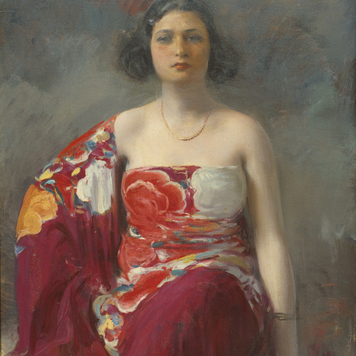 image for: Ramon Casas - La Trini - Cap a 1916