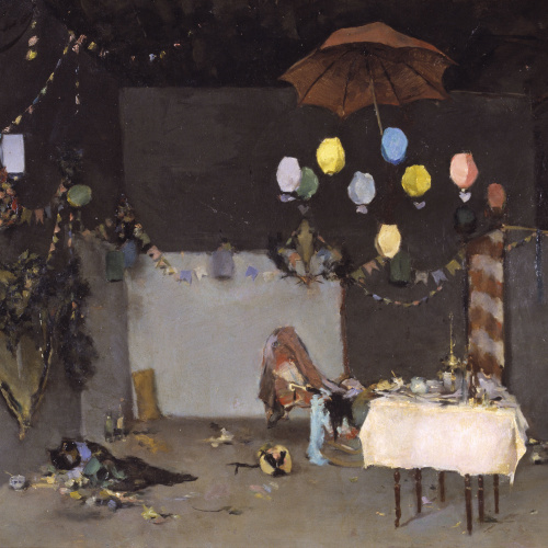 image for: Ramon Casas - Interior de taller - París, cap a 1883