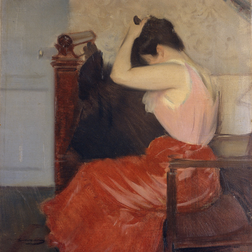 image for: Ramon Casas - Estudi - Cap a 1899