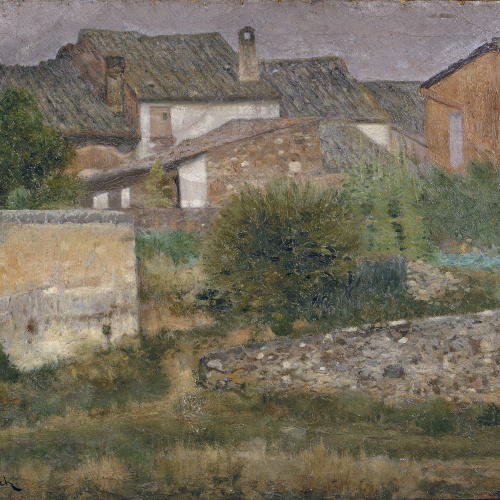 image for: Nicolau Raurich - Un racó de Sant Cugat del Vallès - Cap a 1906