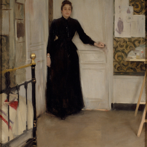 image for: Ramon Casas - Interior - Cap a 1890