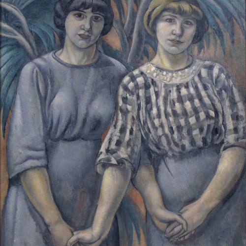 image for: Joaquim Sunyer - Les germanes Ribas - Sitges, 1913