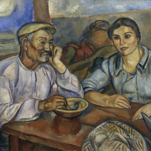image for: Joaquim Sunyer - L&#039;esmorzar - Cap a 1915