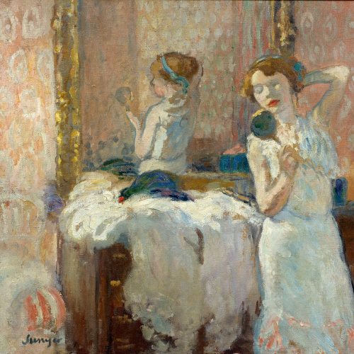 image for: Joaquim Sunyer - Els miralls - Cap a 1905-1907