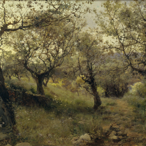 image for: Josep Masriera - Detall de Llavaneres - 1890