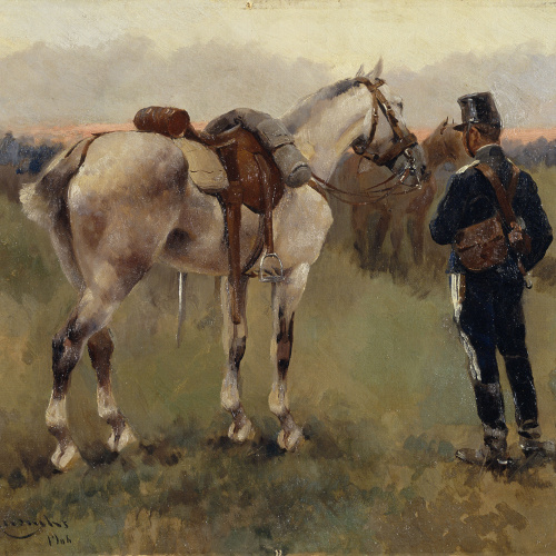 image for: Josep Cusachs - De facció al camp - 1904
