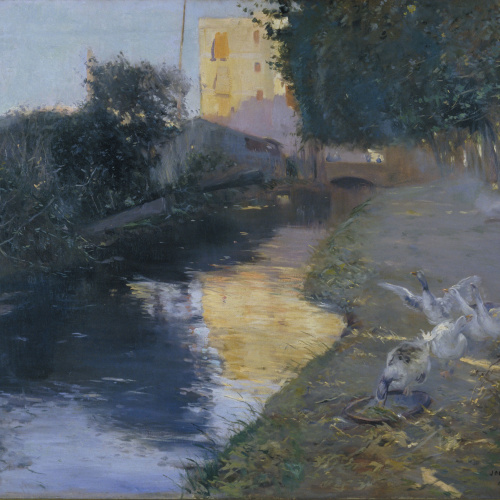 image for: Joaquim Mir - La séquia - 1897
