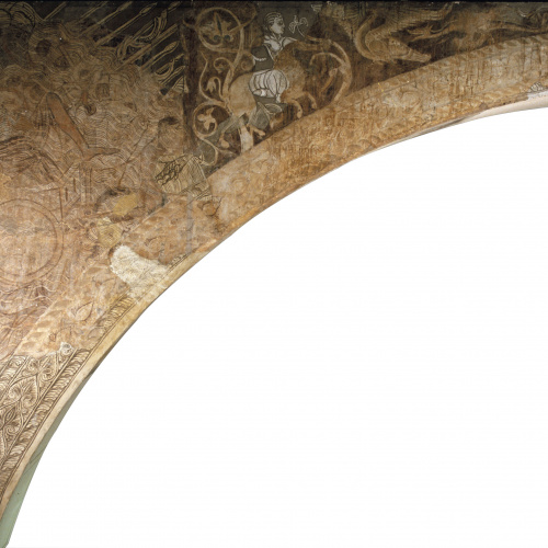image for: Mestre de la sala capitular de Sixena - L&#039;exèrcit del faraó negat al mar Roig, de la sala capitular de Sixena - Entre 1196-1208
