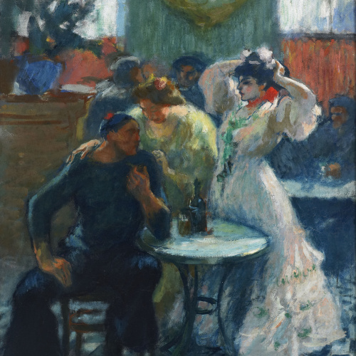image for: Ricard Canals - Al bar - Cap a 1910