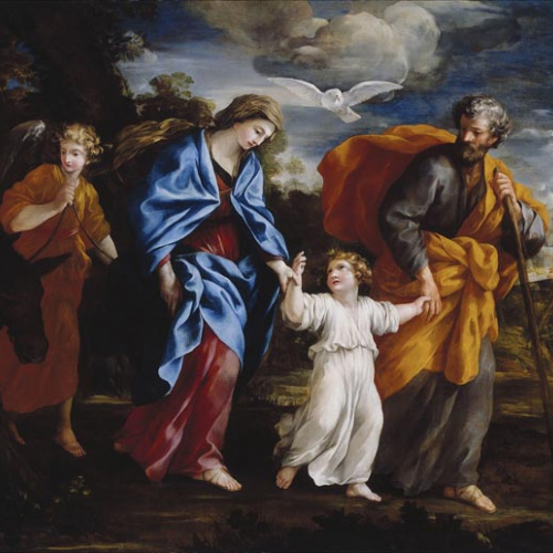 image for: Giovanni Francesco Romanelli - El retorn d&#039;Egipte - Entre 1635-1640